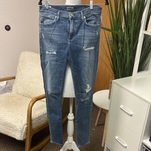 Agolde Classic Blue Denim Jeans